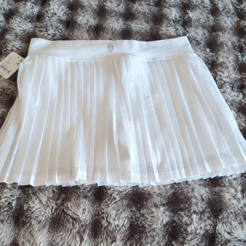 Free People Movement Rally Pleated Mini Skort